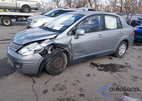 2010 Nissan Versa 1.8S from USA, damaged, VIN 3N1BC1AP7AL365445
